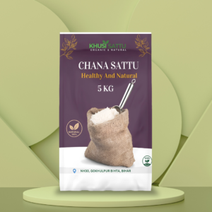 100% organic chana sattu 5kg by khusi sattu